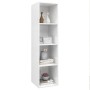 Mueble TV pared contrachapada blanco brillo 37x37x142,5 cm de , Muebles TV - Ref: Foro24-805495, Precio: 67,17 €, Descuento: %