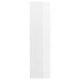 Mueble TV pared contrachapada blanco brillo 37x37x142,5 cm de , Muebles TV - Ref: Foro24-805495, Precio: 67,17 €, Descuento: %