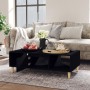 Mesa de centro madera contrachapada negro 103,5x60x35 cm de , Mesas de centro - Ref: Foro24-806014, Precio: 78,59 €, Descuent...