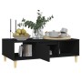 Mesa de centro madera contrachapada negro 103,5x60x35 cm de , Mesas de centro - Ref: Foro24-806014, Precio: 78,59 €, Descuent...