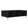 Mesa de centro madera contrachapada negro 103,5x60x35 cm de , Mesas de centro - Ref: Foro24-806014, Precio: 78,59 €, Descuent...