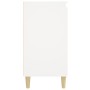 Mesita de noche madera contrachapada blanca 40x35x70 cm de , Mesitas de noche - Ref: Foro24-819628, Precio: 44,84 €, Descuent...