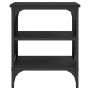 Mesa auxiliar madera contrachapada negro 40x42x50 cm de , Mesas auxiliares - Ref: Foro24-825772, Precio: 43,03 €, Descuento: %