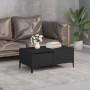 Mesa de centro madera contrachapada negro 90x50x36,5 cm de , Mesas de centro - Ref: Foro24-821117, Precio: 72,21 €, Descuento: %