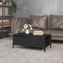 Mesa de centro madera contrachapada negro 90x50x36,5 cm de , Mesas de centro - Ref: Foro24-821117, Precio: 72,21 €, Descuento: %