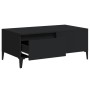 Mesa de centro madera contrachapada negro 90x50x36,5 cm de , Mesas de centro - Ref: Foro24-821117, Precio: 72,21 €, Descuento: %
