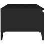 Mesa de centro madera contrachapada negro 90x50x36,5 cm de , Mesas de centro - Ref: Foro24-821117, Precio: 72,21 €, Descuento: %