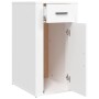 Armario de escritorio madera contrachapada blanco 40x49x75 cm de , Armarios y almacenamiento - Ref: Foro24-816792, Precio: 75...