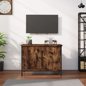 Mueble de TV madera contrachapada roble ahumado 60x35x45 cm de , Muebles TV - Ref: Foro24-826297, Precio: 47,53 €, Descuento: %