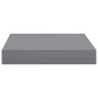 Estantes flotantes de pared 4 uds MDF gris 23x23,5x3,8 cm de , Estantes y estanterías - Ref: Foro24-323846, Precio: 41,85 €, ...