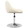 Silla de comedor giratoria 6 uds terciopelo crema de , Sillas de comedor - Ref: Foro24-3088768, Precio: 347,27 €, Descuento: %
