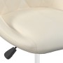 Silla de comedor giratoria 6 uds terciopelo crema de , Sillas de comedor - Ref: Foro24-3088768, Precio: 347,27 €, Descuento: %