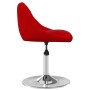 Sillas de comedor giratorias 6 unidades terciopelo rojo tinto de , Sillas de comedor - Ref: Foro24-3088775, Precio: 328,25 €,...