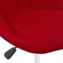 Sillas de comedor giratorias 6 unidades terciopelo rojo tinto de , Sillas de comedor - Ref: Foro24-3088775, Precio: 328,25 €,...