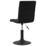Sillas de comedor giratorias 6 unidades terciopelo negro de , Sillas de comedor - Ref: Foro24-3089297, Precio: 413,63 €, Desc...