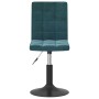 Sillas de comedor giratorias 6 uds terciopelo azul de , Sillas de comedor - Ref: Foro24-3089304, Precio: 310,26 €, Descuento: %