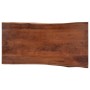 Mesa de centro borde natural madera maciza acacia 115x60x40 cm en Mesas de centro | Comprar online en Foru.es