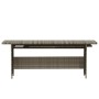 Set de sofás de jardín 6 piezas y cojines ratán sintético gris de , Conjuntos de jardín - Ref: Foro24-3098169, Precio: 890,50...