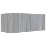 Set de muebles para TV 7 pzas madera contrachapada gris Sonoma de , Muebles TV - Ref: Foro24-3114548, Precio: 213,36 €, Descu...