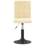 Sillas de comedor giratorias 4 unidades terciopelo crema de , Sillas de comedor - Ref: Foro24-3089288, Precio: 218,91 €, Desc...