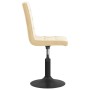 Sillas de comedor giratorias 4 unidades terciopelo crema de , Sillas de comedor - Ref: Foro24-3089288, Precio: 218,91 €, Desc...