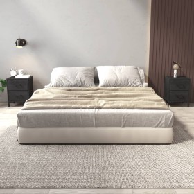 Mesitas de noche 2 uds madera maciza de pino negro 36x30x45 cm de , Mesitas de noche - Ref: Foro24-3120339, Precio: 166,21 €,...