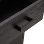 Mesitas de noche 2 uds madera maciza de pino negro 36x30x45 cm de , Mesitas de noche - Ref: Foro24-3120339, Precio: 166,21 €,...