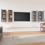 Muebles TV 4 uds madera contrachapada gris Sonoma 30,5x30x90 cm de , Muebles TV - Ref: Foro24-3120330, Precio: 163,11 €, Desc...