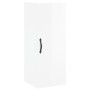 Armario de pared madera ingeniería blanco brillo 34,5x34x90 cm de , Aparadores - Ref: Foro24-834996, Precio: 57,52 €, Descuen...