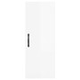 Armario de pared madera ingeniería blanco brillo 34,5x34x90 cm de , Aparadores - Ref: Foro24-834996, Precio: 57,52 €, Descuen...