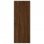 Armario de pared madera ingeniería marrón roble 34,5x34x90 cm de , Aparadores - Ref: Foro24-835001, Precio: 48,35 €, Descuent...