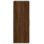 Armario de pared madera ingeniería marrón roble 34,5x34x90 cm de , Aparadores - Ref: Foro24-835001, Precio: 48,35 €, Descuent...