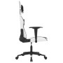 Silla gaming cuero sintético blanco y negro de , Sillones para videojuegos - Ref: Foro24-3143697, Precio: 116,37 €, Descuento: %