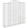 Cestas de gaviones 10 uds forma de arco hierro 200x30x180/200cm de , Maceteros y jardineras - Ref: Foro24-3146202, Precio: 1,...