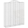 Cestas de gaviones 13 uds forma de arco hierro 200x50x220/240cm de , Maceteros y jardineras - Ref: Foro24-3146457, Precio: 1,...