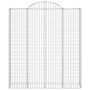 Cestas de gaviones 13 uds forma de arco hierro 200x50x220/240cm de , Maceteros y jardineras - Ref: Foro24-3146457, Precio: 1,...