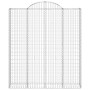Cestas de gaviones 18 uds forma de arco hierro 200x50x220/240cm de , Maceteros y jardineras - Ref: Foro24-3146460, Precio: 2,...