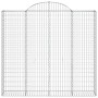 Cestas gaviones 25 uds forma de arco hierro 200x50x180/200 cm de , Maceteros y jardineras - Ref: Foro24-3146420, Precio: 3,00...