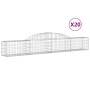 Cestas de gaviones 20 uds forma de arco hierro 300x30x40/60 cm de , Maceteros y jardineras - Ref: Foro24-3146481, Precio: 1,0...
