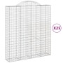 Cestas de gaviones 25 uds forma de arco hierro 200x50x220/240cm de , Maceteros y jardineras - Ref: Foro24-3146462, Precio: 3,...