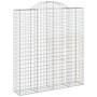 Cestas de gaviones 25 uds forma de arco hierro 200x50x220/240cm de , Maceteros y jardineras - Ref: Foro24-3146462, Precio: 3,...