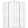Cestas de gaviones 25 uds forma de arco hierro 200x50x220/240cm de , Maceteros y jardineras - Ref: Foro24-3146462, Precio: 3,...