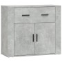 Aparadores 3 piezas madera contrachapada gris hormigón de , Aparadores - Ref: Foro24-3185427, Precio: 278,01 €, Descuento: %