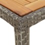 Set comedor de jardín 5 piezas con cojines ratán sintético gris de , Conjuntos de jardín - Ref: Foro24-3187366, Precio: 451,5...