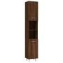 Set de muebles de baño 4 pzas madera contrachapada marrón roble de , Muebles de baño - Ref: Foro24-3187614, Precio: 241,89 €,...