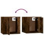 Set de muebles de TV 4 pzas madera contrachapada roble ahumado de , Muebles TV - Ref: Foro24-3188435, Precio: 120,46 €, Descu...