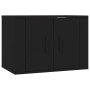 Set de muebles para TV 2 piezas madera contrachapada negro de , Muebles TV - Ref: Foro24-3188719, Precio: 102,32 €, Descuento: %