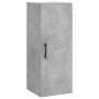 Aparador de madera contrachapada gris hormigón 34,5x34x180 cm de , Aparadores - Ref: Foro24-3198877, Precio: 118,62 €, Descue...
