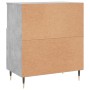 Aparadores 2 uds madera contrachapada gris hormigón de , Aparadores - Ref: Foro24-3190121, Precio: 111,67 €, Descuento: %