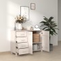 Aparador HAMAR madera maciza de pino blanco 113x40x80 cm de , Aparadores - Ref: Foro24-340445, Precio: 152,38 €, Descuento: %